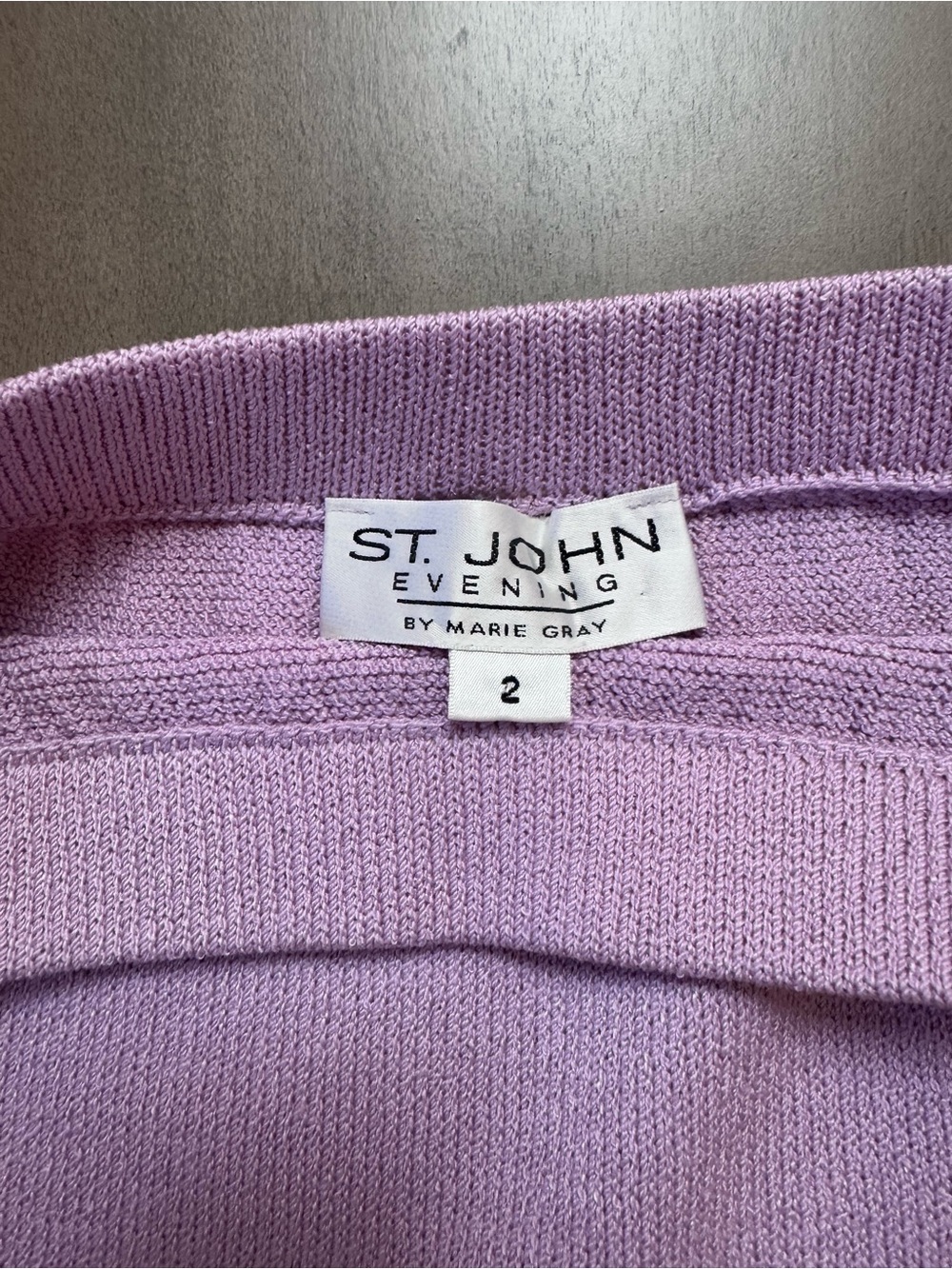 St. John Evening Collection Sequin Knit Set - Picture 10 of 11